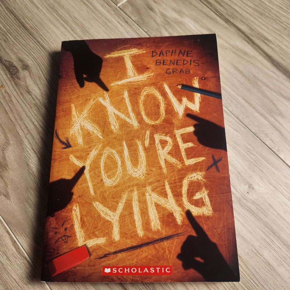 Know You're Lying Daphne Benedis-Grab PB Scholastic YA Mystery Thriller Book